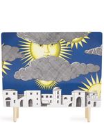 Fornasetti porte-magazines Sole di Capri - Bleu - thumbnail