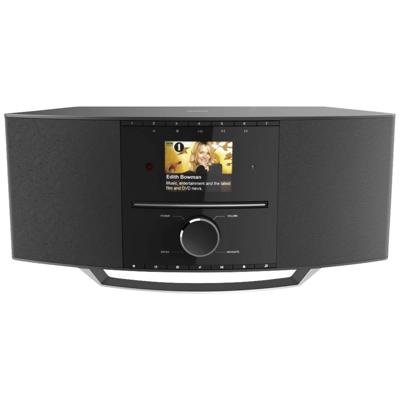 Hama Radio Internet, DAB+, DAB, FM Bluetooth, CD, USB, WiFi, Internetradio Zwart
