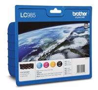Brother inktcartridge, 260 pagina&apos;s, OEM LC-985VB, 4 kleuren