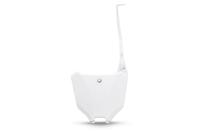 UFO PLAST startnummerbord start number plate ufo honda white