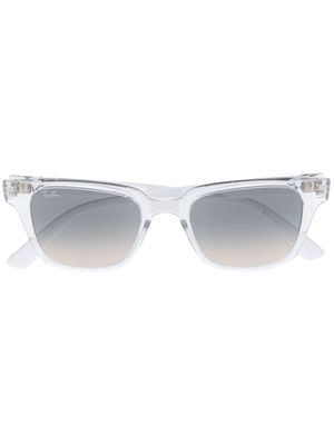 Ray-Ban lunettes de soleil à monture rectangulaire - Tons neutres