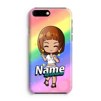 Chibi Maker vrouw: Volledig Geprint iPhone 7 Plus Hoesje