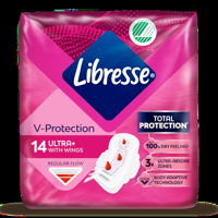Libresse V-Protection Ultra Thin Normal Wings Maandverband