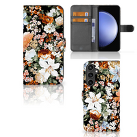 Hoesje voor Samsung Galaxy S23 FE Dark Flowers - thumbnail
