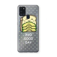 Avo Good Day: Samsung Galaxy A21s Transparant Hoesje