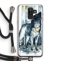 Bleeding Soul: Samsung Galaxy J8 (2018) Transparant Hoesje met koord