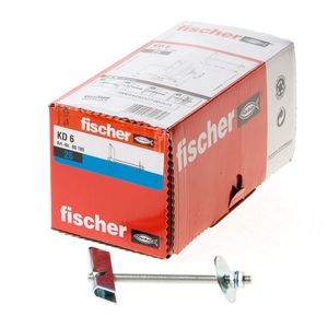 Fischer 80185 schroefanker & muurplug 25 stuk(s) Tuimelplug 100 mm