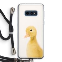 Duke: Samsung Galaxy S10e Transparant Hoesje met koord Duke: Samsung Galaxy S10e Transparant Hoesje met koord