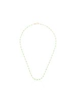 Gigi Clozeau collier en or 18ct à perles - Vert