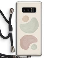 Geo #10: Samsung Galaxy Note 8 Transparant Hoesje met koord
