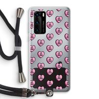 GIRL POWER: Huawei P40 Transparant Hoesje met koord