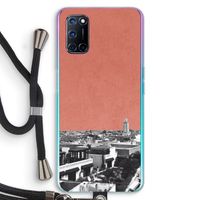 Marrakech Skyline : Oppo A72 Transparant Hoesje met koord