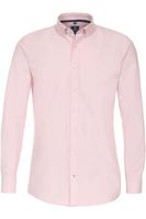 Redmond Casual Regular Fit Overhemd roze, Faux-uni - thumbnail
