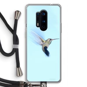 Kolibri: OnePlus 8 Pro Transparant Hoesje met koord