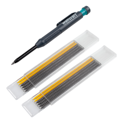 Wolfcraft Set | Markeerpotloden voor diepe gaten | 1 set - 8661000
