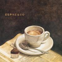Kunstdruk Mepas G.P. - Espresso 40x40cm
