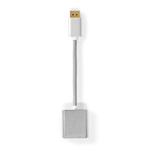 Nedis CCTB37250AL02 video kabel adapter 0,2 m DisplayPort DVI-D Zilver