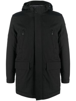 Geox doudoune zippée à capuche - Noir