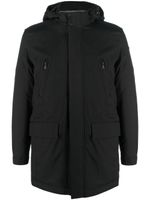 Geox doudoune zippée à capuche - Noir