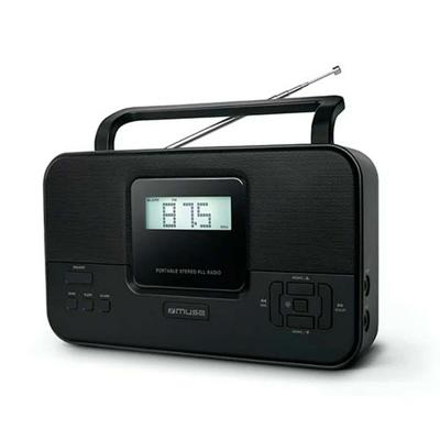 Portable Digitale Radio Muse Zwart AM FM