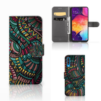 Samsung Galaxy A50 Telefoon Hoesje Aztec - thumbnail