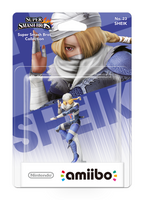 Nintendo Switch Zelda Amiibo Sheik NO. 23 (Super Smash Bros)