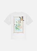 Off The Pitch Never Settle T-Shirt Heren Wit - Maat XS - Kleur: Wit | Soccerfanshop