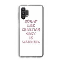 Christian Grey: Samsung Galaxy A32 5G Transparant Hoesje