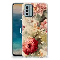 TPU Case voor Nokia G22 Bloemen - thumbnail