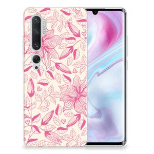 Xiaomi Mi Note 10 Pro TPU Case Pink Flowers