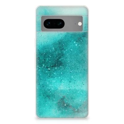 Smartphone hoesje Google Pixel 7 Painting Blue