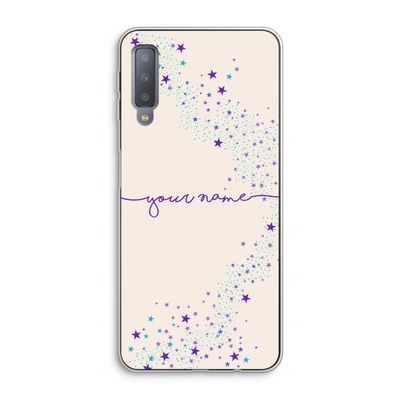 Sterren: Samsung Galaxy A7 (2018) Transparant Hoesje