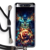 Aurowla: Samsung Galaxy A80 Transparant Hoesje met koord