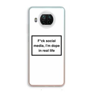 I'm dope: Xiaomi Mi 10T Lite 5G Transparant Hoesje