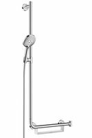 Hansgrohe Raindance Select S 120 Unica-comfort Glijstangset 110 Cm. Links Chroom-wit - thumbnail