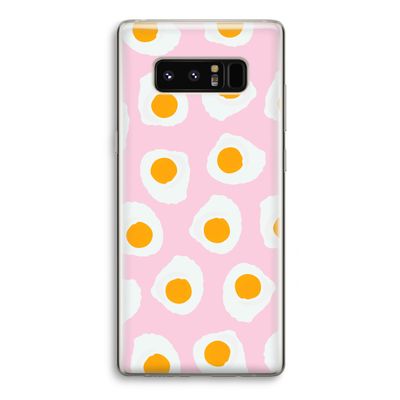 Dancing eggs: Samsung Galaxy Note 8 Transparant Hoesje