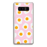 Dancing eggs: Samsung Galaxy Note 8 Transparant Hoesje
