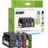 KMP Inktcartridge vervangt HP 932XL, 933XL, CN053AE, CN054AE, CN055AE, CN056AE Compatibel Combipack Zwart, Cyaan, Magenta, Geel H174V 1725,4005