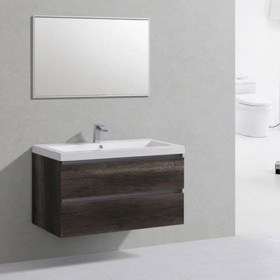Badkamermeubelset Sanilux Trendline 100x47x50 cm 2 Kraangaten Century Oak