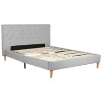 Bed Home ESPRIT Lichtgrijs 170 X 219 X 104 CM