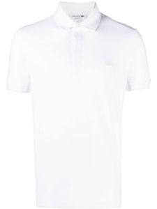 Lacoste polo à patch logo - Blanc