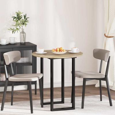 Tafelblad Sonoma eiken 70 x 70 x 1.5 cm Bewerkt hout