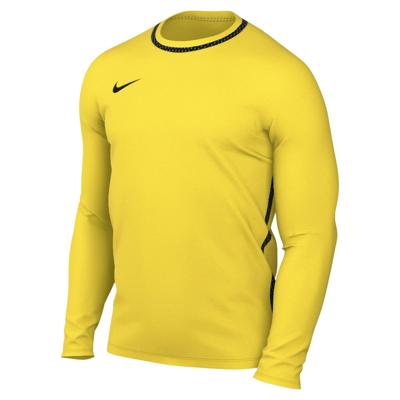 Nike Dri-FIT Park 26 Trainingsshirt Lange Mouwen Geel Zwart