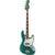 Fender Adam Clayton Jazz Bass RW Sherwood Green Metallic elektrische basgitaar met koffer