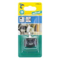 Wolfcraft Draadborstel | 6-kant schacht | Ø38 x 8mm | 1 stuk - 2709000