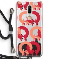 Dogs: OnePlus 6 Transparant Hoesje met koord
