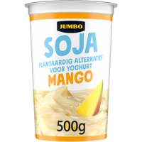 Jumbo Soja Plantaardig Alternatief voor Yoghurt Mango 500 g
