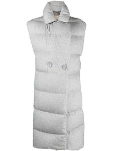 Herno gilet à design matelassé - Gris