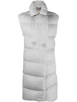 Herno gilet à design matelassé - Gris