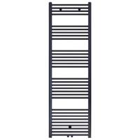 Handdoekradiator Belrad | 180x60 cm | CV radiator | Midden aansluiting | 944 watt | Zwart mat geborsteld Handdoekradiator Belrad | 180x60 cm | CV radiator | Midden aansluiting | 944 watt | Zwart mat geborsteld